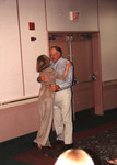 Glen Woolfenden and Sheila Mahoney embrace at the Florida Ornithological Society (FOS) 1994 spring meeting in West Palm Beach.