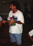 Bruce Anderson speaks with his hands during the Florida Ornithological Society (FOS) 1994 spring meeting in West Palm Beach