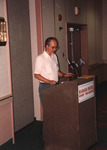 Fred Lohrer speaks at the Florida Ornithological Society (FOS) 1994 spring meeting in West Palm Beach