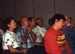 Buck and Linda Cooper, Dan Canterbury, Chris Collins, and Ted Below listen at the 1994 Florida Ornithological Society (FOS) spring meeting