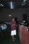 Linda Douglas stands for a picture at the Florida Ornithological Society (FOS) 1994 spring meeting in West Palm Beach
