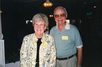 Helen and Bill Dowling smile for the camera at a Florida Ornithological Society meeting in Jacksonville, Florida