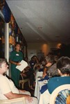 A FOS member speaks during the 1996 fall meeting in the Bahamas by Florida Ornithological Society
