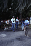Dave Goodwin and Fred Lohrer mingle during a picnic at Archbold Biological Station by Ed Slaney