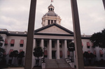 A close-up of the entrance to the Old Florida Capitol building in Tallahassee, Florida by Florida Ornithological Society