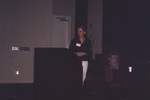 A guest speaks at a Florida Ornithological Society meeting in Tallahassee, Florida by Florida Ornithological Society