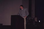 Dr. Ross Hinkle speaks at the 2000 fall Florida Ornithological Society meeting in Tallahassee, Florida