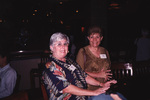 Marie Slaney smiles beside a fellow guest during a Florida Ornithological Society meeting in Tallahassee, Florida by Florida Ornithological Society