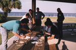 Eight birders take a bird skins quiz during a Florida Ornithological Society meeting in Titusville, Florida by Florida Ornithological Society