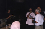 Doug Stuckey mingles during a Florida Ornithological Society meeting in Titusville, Florida