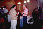 Fred Lohrer chats with another guest in Fort Pierce, Florida