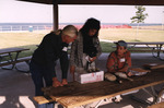 Bruce Anderson and Two Others Observe Tropical Kingbird Skins During Florida Ornithological Society Meeting in Titusville by Florida Ornithological Society