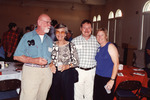 Ted and Ginnie Below Pose for Photo with Two Others in Fort Pierce by Florida Ornithological Society