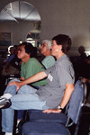 Eric Stolen Sits Beside Dean and Sally Jue During Presentation in Fort Pierce by Florida Ornithological Society