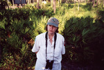 Staff Member at Corkscrew Swamp Sanctuary Looks Off Thoughtfully in Naples by Florida Ornithological Society