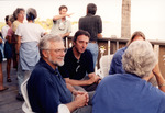Brooks Atherton and Bruce Peterjohn Listen Thoughtfully During Conversation in St. Petersburg by Florida Ornithological Society
