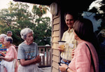 Grace Stock, Bruce Ackerman, Jim Cox, and Judith Bahrman Mingle Outside in St. Petersburg by Florida Ornithological Society
