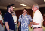 Reed Bowman, Andy Kratter, and John Fitzpatrick Mingle in St. Petersburg by Florida Ornithological Society