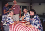 Tom Palmer, Dave Goodwin and Eugene Stoccardo Smile in Marathon, Florida by Florida Ornithological Society
