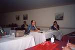 David Stock, Peter Merritt, and Katy Nesmith Listen Intently During Meeting in Clewiston by Florida Ornithological Society