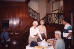 Marie Slaney, Peggy Powell, Mary Davidson, and Sally and Dean Jue Man Table in Clewiston by Florida Ornithological Society