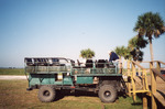 Guest Readies Multi-Passenger Trailer for Birding Trip in Clewiston by Florida Ornithological Society