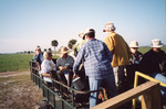 Guests Sit in Multi-Passenger Trailer for Birding Trip in Clewiston by Florida Ornithological Society