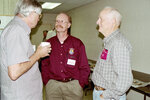Dave Brownline and Done Ware Conversing in Apalachicola, Florida by Pamela J. Bowen