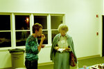 Pam Bowen and Mary Davidson Conversing in Apalachicola, Florida, B by Pamela J. Bowen