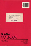 Birding Field Notes: Rockledge, Florida, September 6, 1988 by Helen Gere Cruickshank