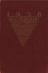 Cruikshank Date Book, 1958 by Helen Gere Cruickshank