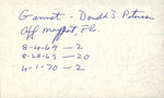 Samuel A. Grimes Notebook, 1924-1970