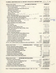 Report, Florida Ornithological Society, Income and Expense, August 30, 1996 by Florida Ornithological Society