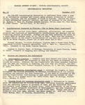 Ornithological Research Division Newsletter: November 1979