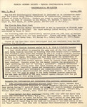 Ornithological Research Division Newsletter: Spring 1981 by Florida Audubon Society and Florida Ornithological Society