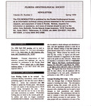 Ornithological Research Division Newsletter: Spring 1994 by Florida Audubon Society and Florida Ornithological Society