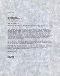 Letter, Fred Lohrer, Sharp Offset Printing, July 5, 1978