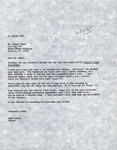 Letter, Fred Lohrer, Sharp Offset Printing, FFN Corrected Galleys, August 31, 1978 by Fred E. Lohrer