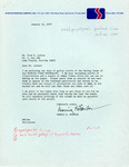 Correspondence: Fred Lohrer, Storter Printing Co., January 12, 1979