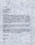 Letter, Fred Lohrer, Barbara Fitzsimmons, May 8, 1981