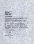 Correspondence: Fred Lohrer, McGill University Libraries, April 28, 1978