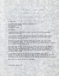 Letter, Fred Lohrer, Betty Valkenburg, FOS Membership, June 16, 1976