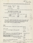 Letter, Fred Lohrer, Betty Valkenburg, FOS Financial Report, April 22-24, 1977