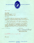 Letter, Fred Lohrer, Karen Cantrell, Florida Field Naturalist, May 27, 1976