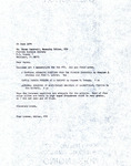 Letter, Fred Lohrer, Karen Cantrell, FFN Manuscripts, June 24, 1976 by Fred E. Lohrer