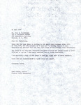 Correspondence, Fred Lohrer, Florida Field Naturalist, September 21, 1976