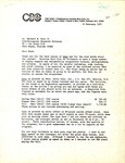Correspondence, Herbert Kale, Eloise Potter, Florida Field Naturalist, February 8, 1977