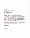 Letter, Fred Lohrer, Florida Field Naturalist, September 7, 1977