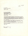 Letter, Fred Lohrer, Florida Field Naturalist, August 14, 1978