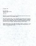 Letter, Fred Lohrer, Florida Field Naturalist, August 22, 1978